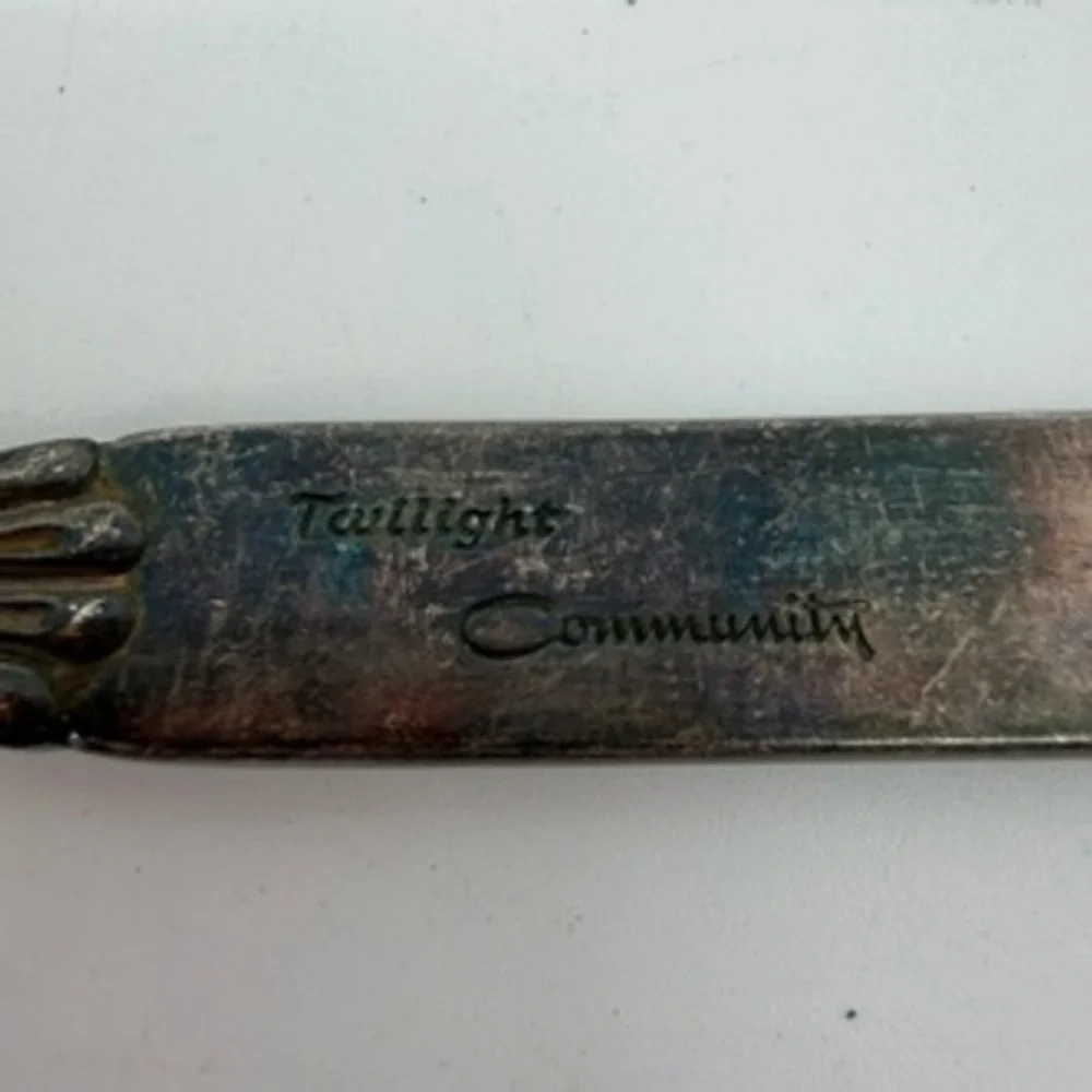 Oneida‎ Twilight Community Cold Meat Serving Fork 8.5